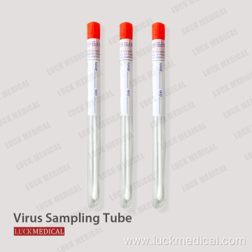 Virus Testing Tube Swab Without Medium
